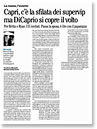 Il Mattino - Capri, c'� la sfilata dei super Vip ma DiCaprio si copre il volto